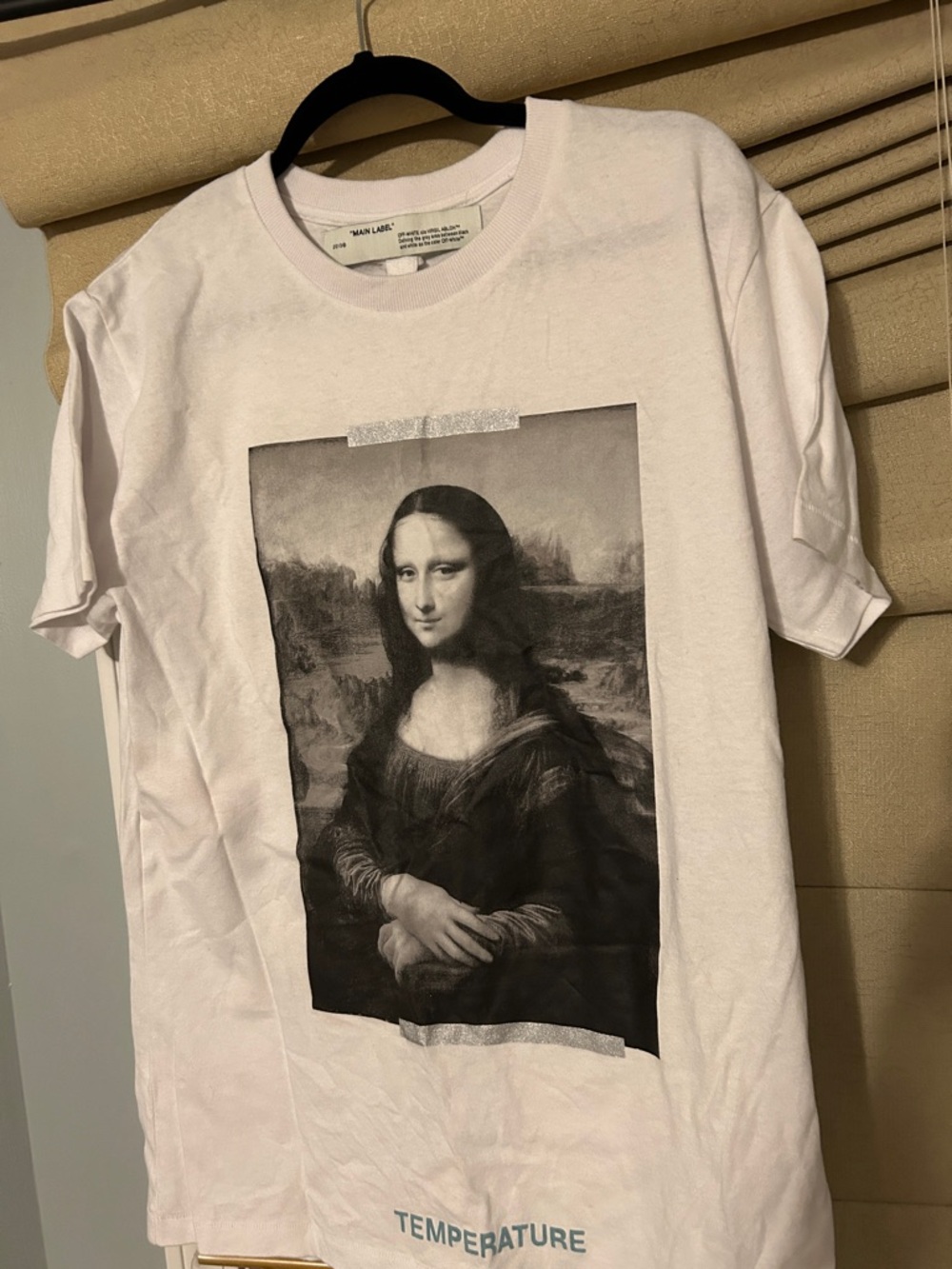 White Graphic Home Art T-Shirt Print by